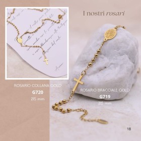 ROSARIO BRACCIALE- GOLD