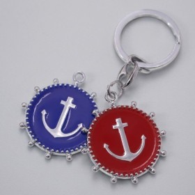 Ancora e Timone blu e rosso