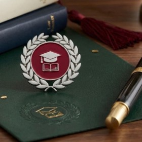 Magnete in metallo laurea...