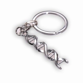 DNA ciondolo per Laurea in Biologia e Medicina in elegante metallo cromato